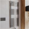 DEGHI Termoarredo scaldasalviette 1500x450 cromo curvo interasse 400 mm - Alpina