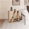 DEGHI Tavolino 55x22cm in legno rovere - Kantiko