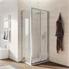 DEGHI Box doccia 65x90 cm porta a soffietto opaco 195h - Sofy