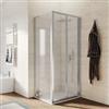 DEGHI Box doccia 75x90 cm porta a soffietto opaco 195h - Sofy