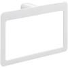 GEDY Portasalviette ad anello in ottone e cromall bianco - Pirenei di Gedy