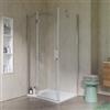 DEGHI Box doccia 80x100 cm battente vetro temperato anticalcare 195h - Closet