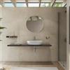 DEGHI Mensolone bagno 3,8 h sospeso 160 cm in legno rovere grigio - Plain