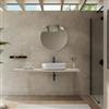 DEGHI Mensolone bagno 3,8 h sospeso 170 cm in legno rovere bianco - Plain