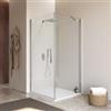 DEGHI Box doccia 90x100 cm battente in vetro temperato 6mm trasparente 195h - Nilo