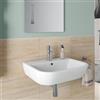 DEGHI Lavabo sospeso in ceramica bianca 55 cm - Concord
