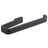GEDY Portasalviette ad anello in ottone e cromall nero opaco - Samoa di Gedy