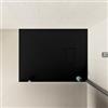 DEGHI Piatto doccia 90x80 cm ultraslim riducibile nero effetto pietra - Rok