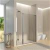 DEGHI Box doccia nicchia 155cm 45 giunto + 100 battente + 15 fisso trasparente 195h - Nilo
