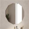 DEGHI Specchio da bagno 80x80 cm forma dodecagonale - Tamaki