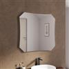 DEGHI Specchio led da bagno 80x80 cm retroilluminato luce fredda - Vistro