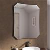 DEGHI Specchio led da bagno 80x100 cm reversibile luce fredda - Vistro