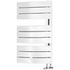 LAZZARINI Termoarredo 780x550 mm bianco tubi curvi con attacco laterale reversibile - Pieve di Lazzarini