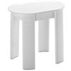 GEDY Sgabello per doccia in resina Tetra Gedy design classico bianco max 100