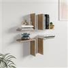 DEGHI Mensola 30x30h cm in legno rovere - Tetris