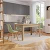 DEGHI Tavolo allungabile 140-190x80 cm rovere - Amigo