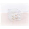 DEGHI Portagioie 15x12h cm trasparente con 3 cassetti