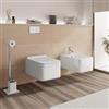 DEGHI Sanitari sospesi rimless ceramica bianco lucido Brenta sedile soft-close