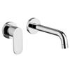 PAINI Miscelatore lavabo a muro con canna da 19 cm a doppia piastra - Domus di Paini