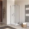 DEGHI Box doccia 65X85 cm battente 85 cm con vetro temperato trasparente e profilo cromo 195h - Nilo