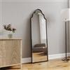 DEGHI Specchio 50x150h cm con cornice nera - Sorriso