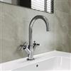 DEGHI Miscelatore lavabo in ottone cromo - Enif