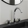 DEGHI Miscelatore lavabo a 3 fori in ottone cromo - Enif