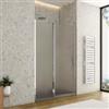 DEGHI Box doccia nicchia 115cm 65 battente + 50 giunto opaco 195h - Nilo