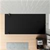 DEGHI Piatto doccia 180x90 cm ultraslim riducibile nero effetto pietra - Rok