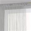 DEGHI Tenda a fili 90x200h cm color argento - Tangerine