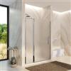 DEGHI Box doccia nicchia 130cm 85 battente + 45 giunto opaco 190h - Nilo