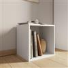 DEGHI Cubo modulare 35 cm bianco - Puzzle