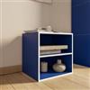 DEGHI Cubo modulare con mensola blu - Puzzle