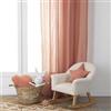 DEGHI Tenda semi filtrante 140x250h cm in cotone terracotta - Oceania Kids
