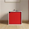 DEGHI Cubo modulare con anta rosso - Puzzle