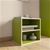 DEGHI Cubo modulare con mensola verde - Puzzle
