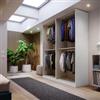 DEGHI Cabina armadio modulare 200x236h cm bianco opaco - Ventur