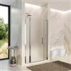DEGHI Box doccia nicchia 110cm 20 giunto + 65 battente + 25 fisso opaco 195h - Nilo