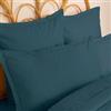 DEGHI Federa per guanciale 70x50 cm in cotone blu - Bellini