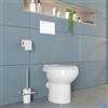 DEGHI Vaso tradizionale con scarico a parete e sedile softclose bianco - Casper