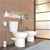 DEGHI Sanitari monoblocco con scarico a parete e sedile softclose bianco - Casper