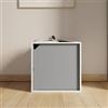 DEGHI Cubo modulare con anta grigio chiaro - Puzzle