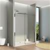 DEGHI Box doccia nicchia 160 cm scorrevole vetro anticalcare trasparente profilo cromo 195h - Rail