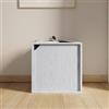 DEGHI Cubo modulare effetto rovere bianco con anta - Puzzle