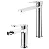 DEGHI Set miscelatore lavabo alto e bidet cromo - Ketra