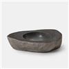 VITRA Lavabo da appoggio 75x50 cm in pietra naturale grigio - Artizan