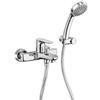 PAINI Miscelatore vasca esterno Paini con duplex orientabile in ottone cromato - Parallel