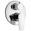 PAINI Miscelatore incasso doccia Paini ottone cromato con deviatore 2 uscite - Parallel