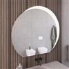 DEGHI Specchio led 109x98 cm luce fredda con accensione touch - Cloudy