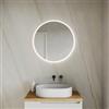 DEGHI Specchio da bagno led Ø 70 cm con luce perimetrale e retroilluminato - Geid